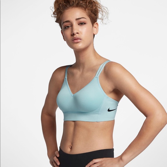 nike indy sports bra blue